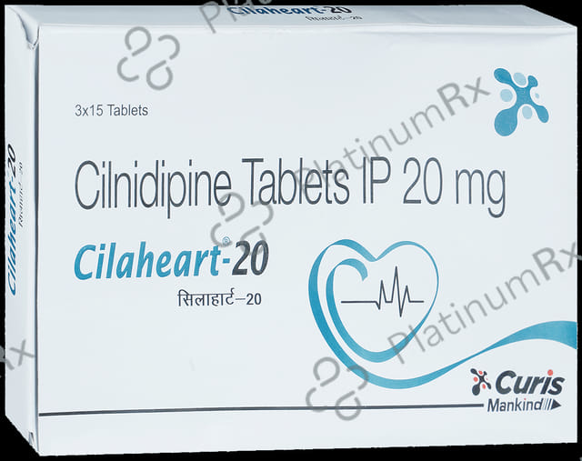 Cilaheart 20mg Tablet 15s