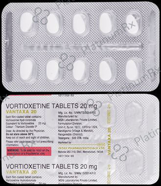 Vantaxa 20mg Tablet