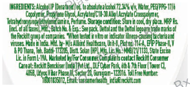 Dettol Original Instant Hand Sanitizer 50ml