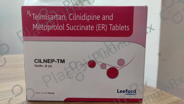 Cilnep TM 10/50/40mg Tablet 10s