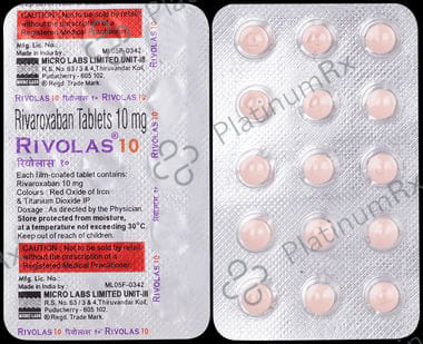 Rivolas 10mg Tablet 15s