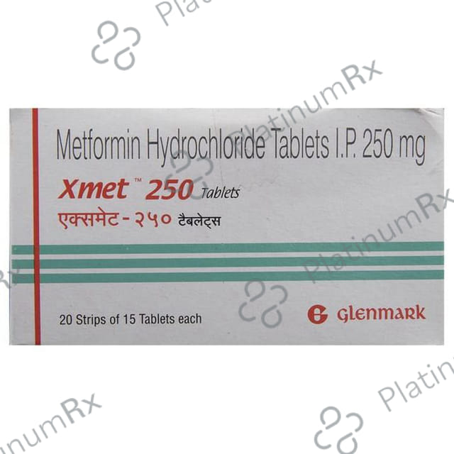 Xmet 250mg Tablet 10s