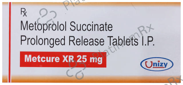 Metcure XR 25mg Tablet 10s