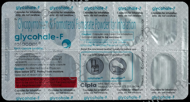 Glycohale F 12/25mcg Rotacap 10s