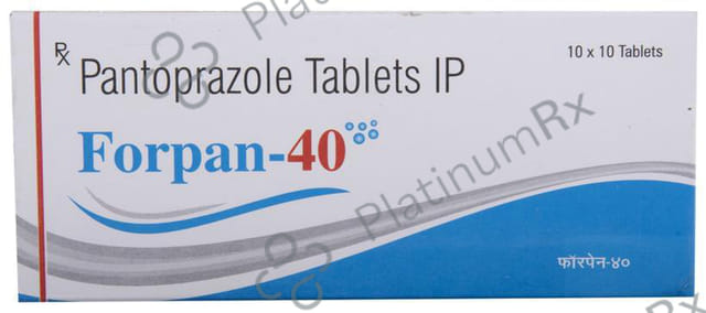 Forpan 40mg Tablet 10s