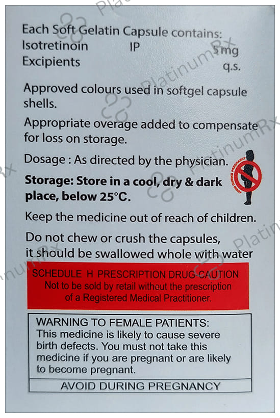 Indotroin 5 Capsule Soft Gelatin Capsule