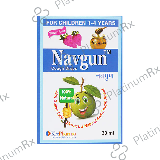 Navgun Oral Drops Strawberry