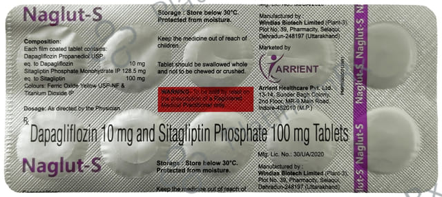 Naglut S 10mg/100mg Tablet
