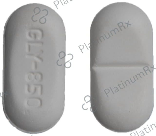 Glyciphage 850mg Tablet 10s
