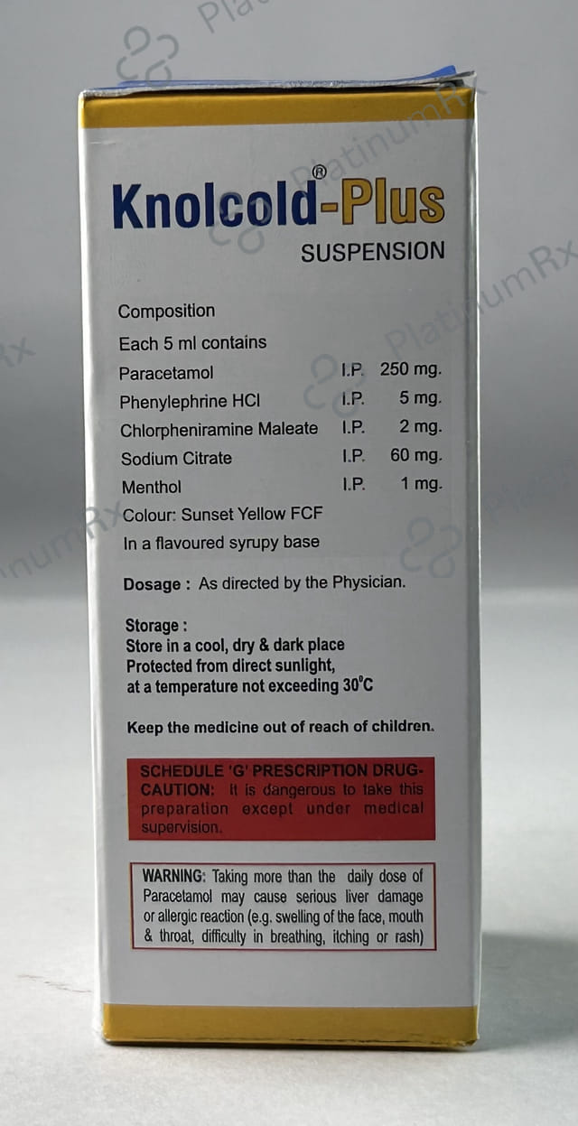 Knolcold Plus Suspension 60ml