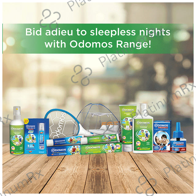 Odomos Naturals Non Sticky Mosquito Repellent Cream 100gm
