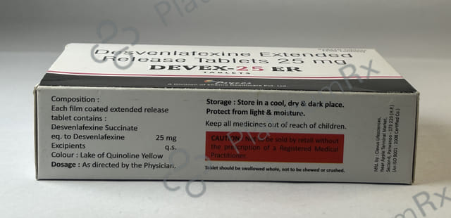 Devex 25mg ER Tablet 10s
