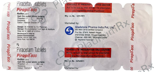 Pirapil 800mg Tablet 10s