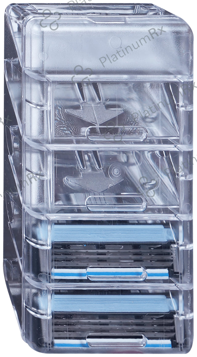 Gillette Mach 3 Shaving Razor Blades 2 units