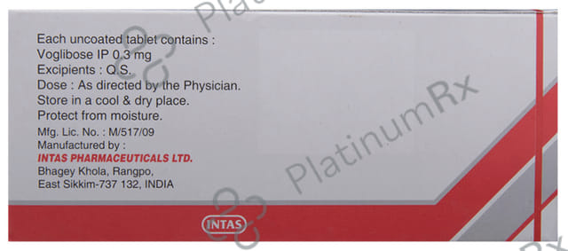 Voglitab 0.3mg Tablet 15s