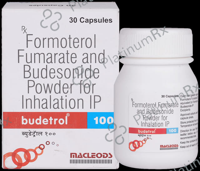 Budetrol 6/100mcg Rotacap 30s