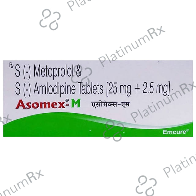 Asomex R 2.5mg/2.5mg Tablet