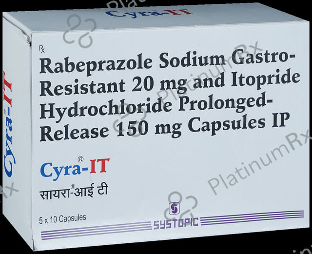 Cyra IT 150/20mg Capsule PR 10s