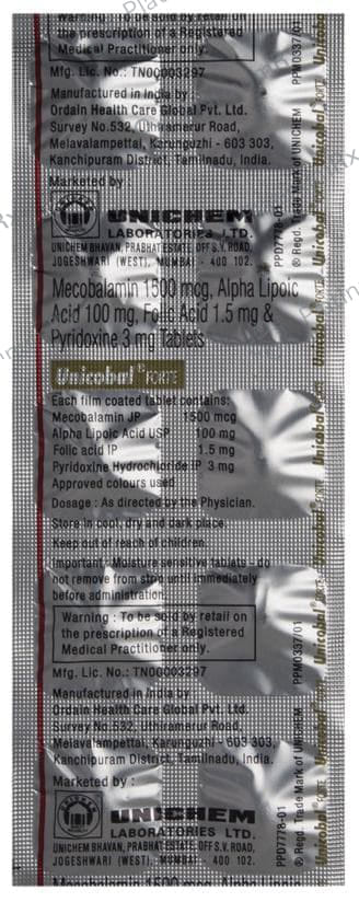 Unicobal Forte Tablet 10s