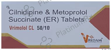 Vrimolol CL 50/10 Tablet ER