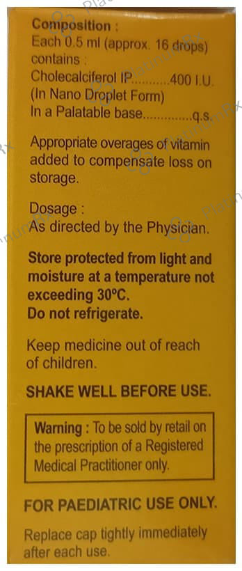 Uprise D3 400IU Oral Drops 15ml