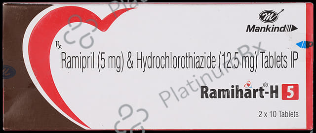 Ramihart H 12.5/5mg Tablet 10s