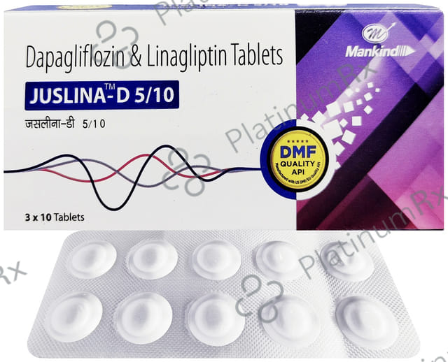 Juslina D 10/5mg Tablet 10s