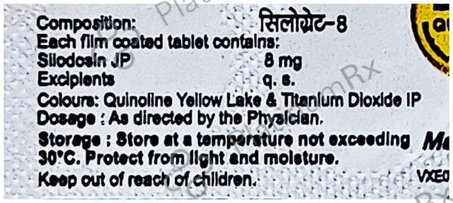 Silogreat 8mg Tablet 10s