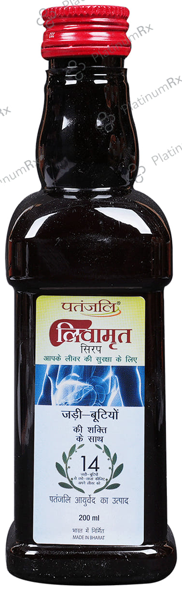 Patanjali Ayurveda Liv-Amrit Syrup - For Liver Health