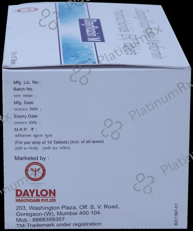 Dayflozin M Tablet ER