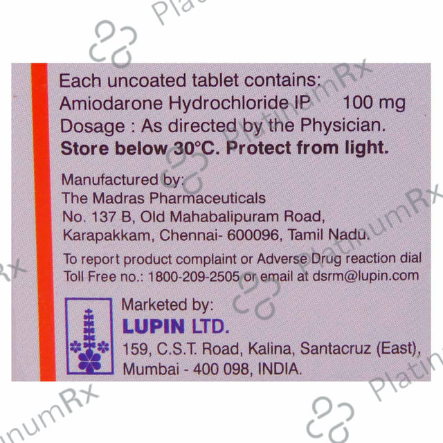 Amipace 100mg Tablet 10s