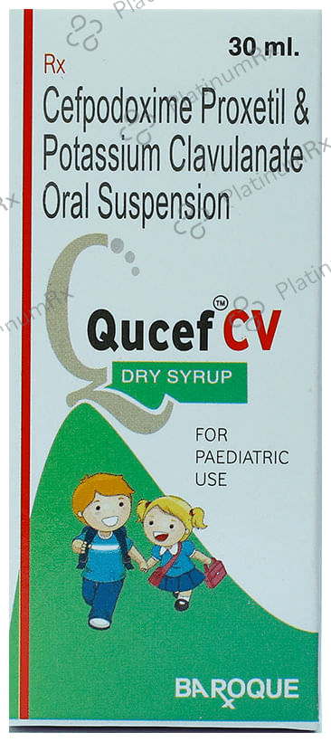Qucef CV Oral Suspension