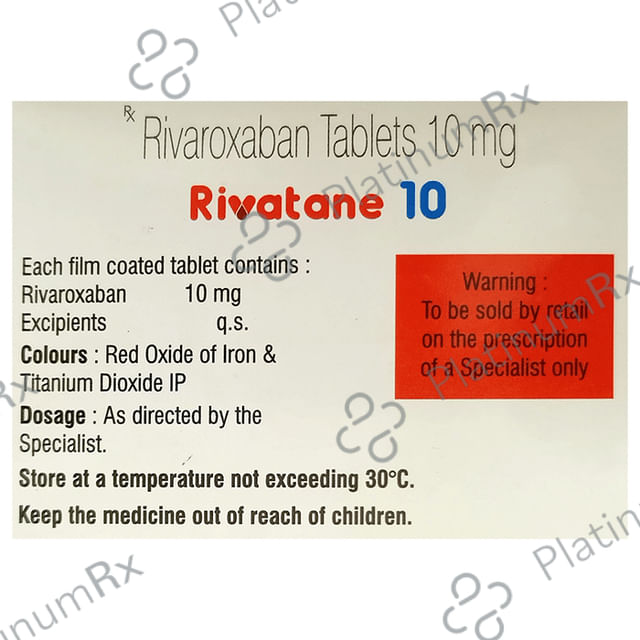 Rivatane 10 Tablet