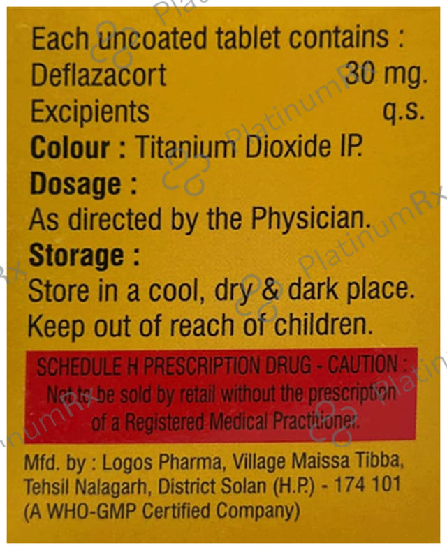 Defzorix 30mg Tablet 10s