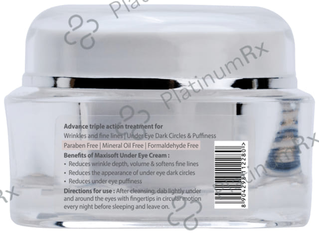 Maxisoft Under Eye Cream (30gm Each) 1 Jar