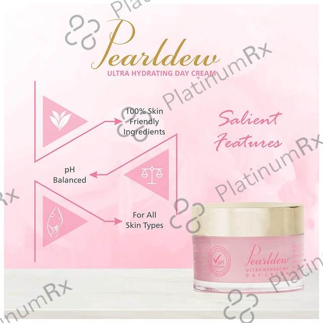 Pearldew Ultra Hydrating Day Cream (50gm Each) 2 jar