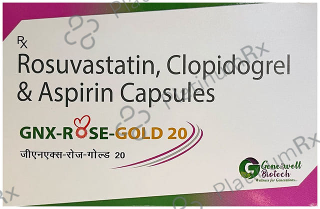 Gnx Rose Gold 20mg Capsule 10s