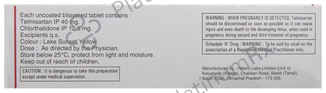 Telmikaa CT 12.5/40mg Tablet 10s