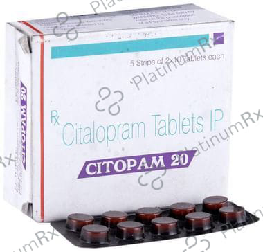 Citopam 20mg Tablet 10s