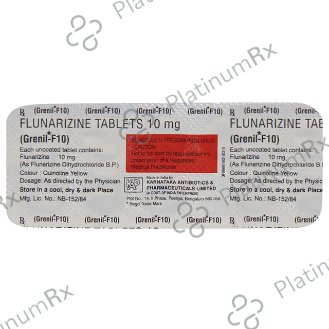 Grenil F 10mg Tablet 10s