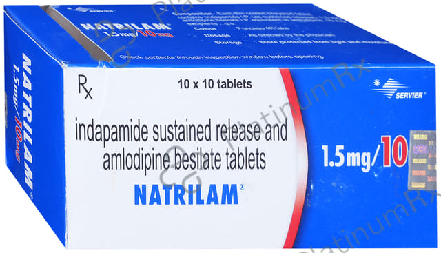 Natrilam 10/1.5mg Tablet SR 10s