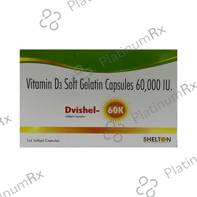 Dvishel 60K Softgel Capsule 4s