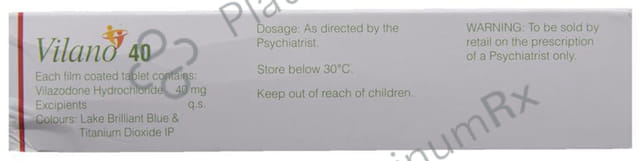Vilano 40mg Tablet 10s