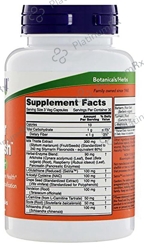 Now Foods Liver Refresh for Detoxification & Liver Health - Veg Capsule