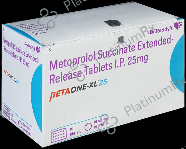 Betaone XL 25mg Tablet 15s