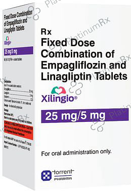 Xilingio 25/5mg Tablet 10s