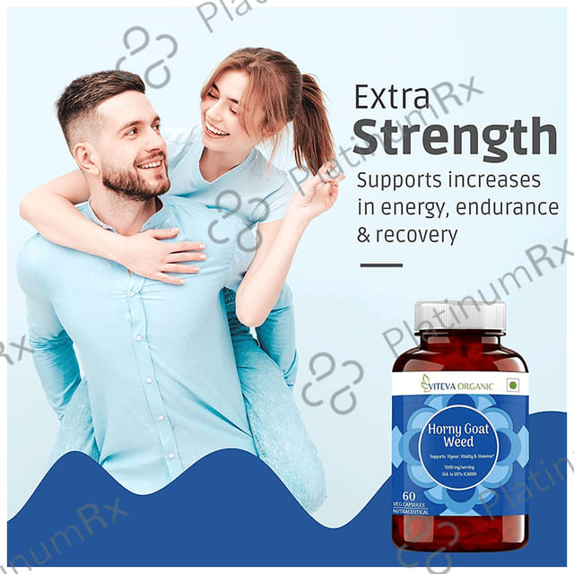 Viteva Organic Horny Goat Weed Veg Capsule