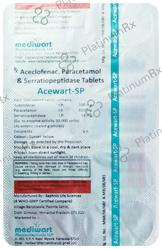 Acewart SP Tablet 10s