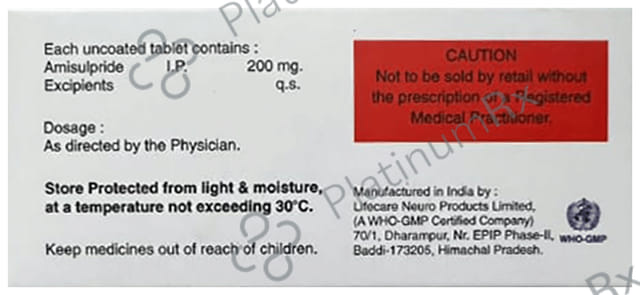 Amisam 200mg Tablet 10s
