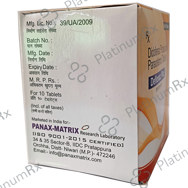 Deflonac Plus 325/50mg Tablet 10s